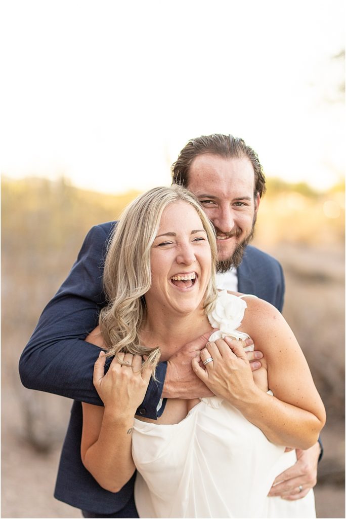 Kimberly Martindale Photography / Anniversary / Couples / Wedding dress / sunflowers / Gallatin TN Photographer / Scottsdale Phoenix Arizona / desert photography / authentic laughter